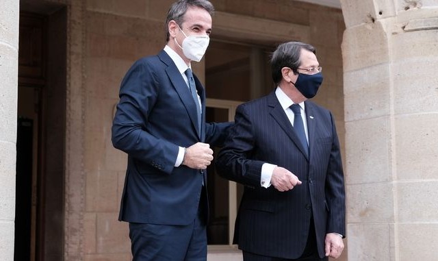 Κ. Μητσοτάκης-Ν. Αναστασιάδης: Μένουμε προσηλωμένοι στις αποφάσεις του ΟΗΕ