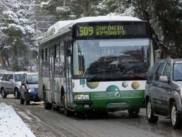 ΟΑΣΑ: Μετ’ εμποδίων τα δρομολόγια, εκτός λειτουργίας λεωφορειακές γραμμές