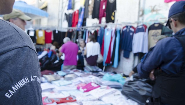 Πρόστιμα 8.300 ευρώ για παρεμπόριο την προηγούμενη εβδομάδα