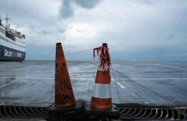 Mικροπροβλήματα στις ακτοπλοϊκές συγκοινωνίες λόγω κακοκαιρίας