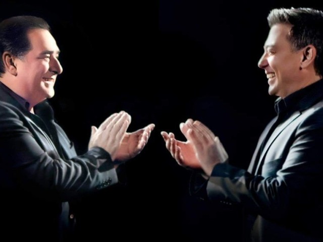 Βασίλης Καρράς και Νίκος Μακρόπουλος "σπίτι με το Mega"