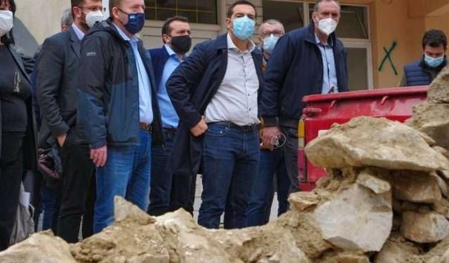 Τσίπρας: Αμεση στήριξη στους σεισμόπληκτους