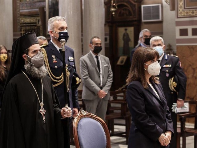 ΠτΔ: Παρέστη στην Επιμνημόσυνη Δέηση για την Ημέρα Μνήμης της Γενοκτονίας των Ποντίων