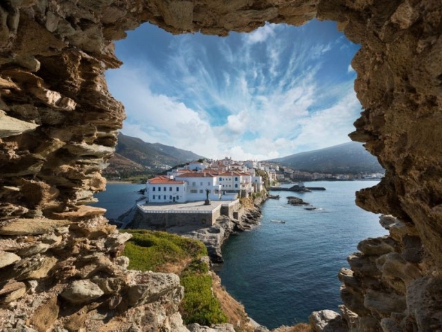 Στα διεθνή ΜΜΕ προβάλλεται η Ανδρος