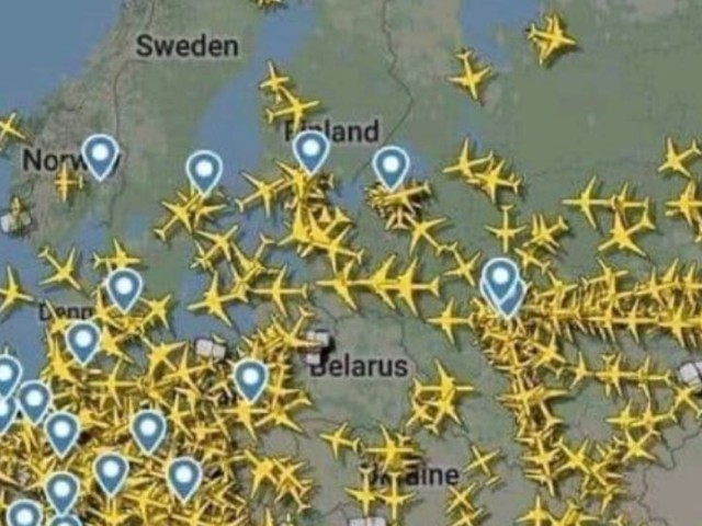 Άδειο από πτήσεις το FIR Λευκορωσίας