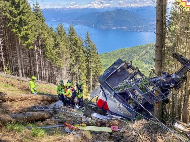 Ιταλία: Τρεις συλλήψεις για το δυστύχημα με το τελεφερίκ