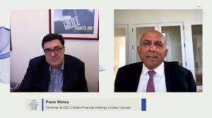 Prem Watsa: "Έχετε μακράν την καλύτερη κυβέρνηση στην Ευρώπη"