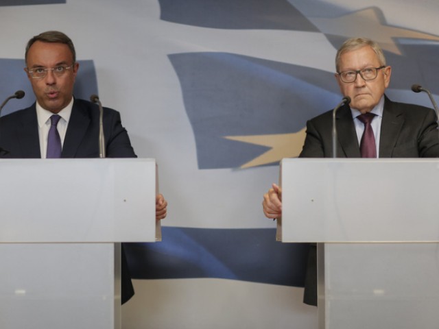 Συνάντηση Σταϊκούρα με τον επικεφαλής του ESM Κλάους Ρέγκλινγκ