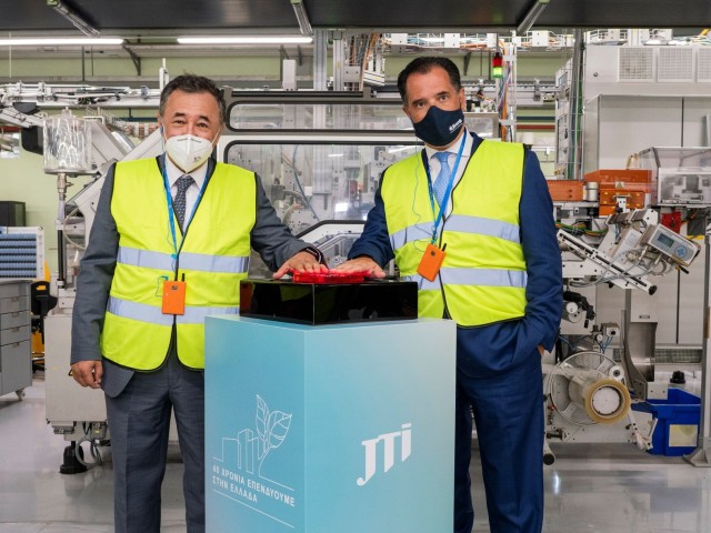 JTI: Νέα γραμμή παραγωγής στο εργοστάσιο της ΣΕΚΑΠ