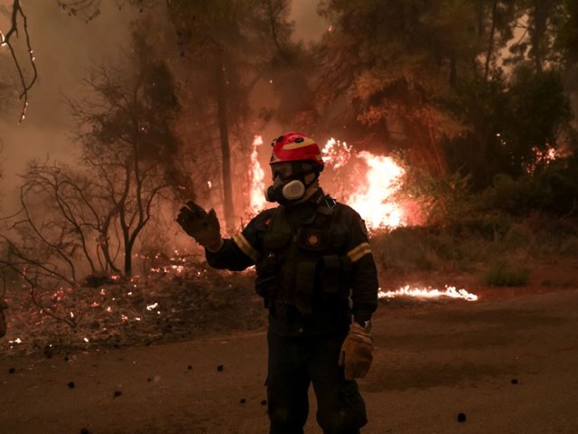 Υπό έλεγχο η φωτιά στο Μετόχι Ευβοίας και στο Αργάσι Ζακύνθου