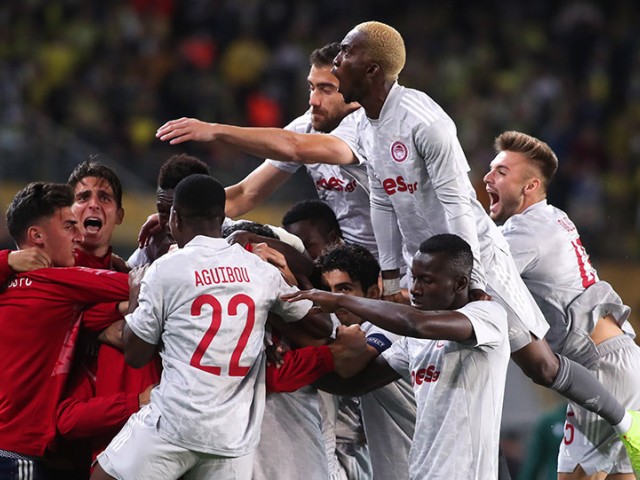 Europa League: Φενέρ Μπαχτσέ - Ολυμπιακός 0-3