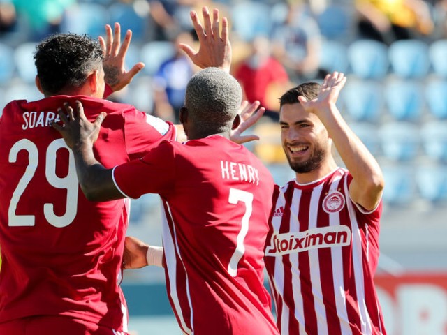 Νίκη στην Τρίπολη του Ολυμπιακού- 2-0 τον Αστέρα