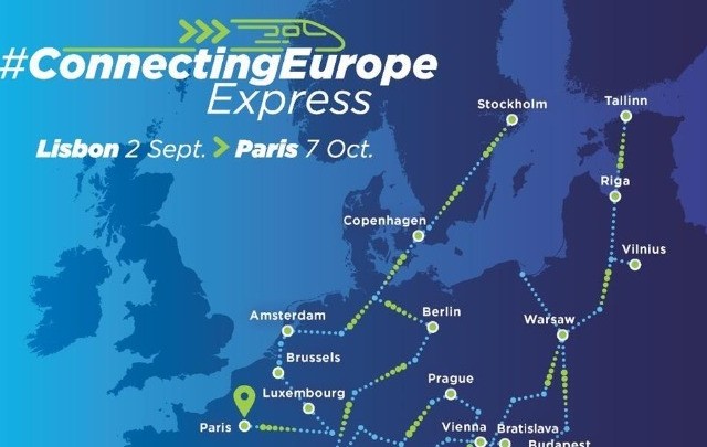 Ξεκίνησε το ταξίδι του το τρένο «Connecting Europe Express»