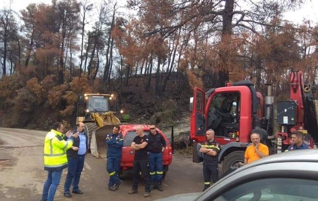 Αυτοψία κυβερνητικού κλιμακίου στις περιοχές που επλήγησαν από την ισχυρή βροχόπτωση