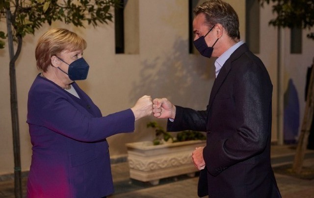 Διαδοχικές συναντήσεις της Άγγελα Μέρκελ στην Αθήνα