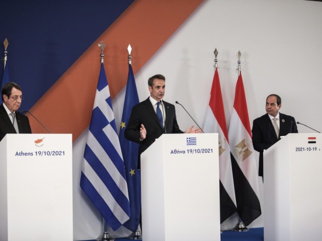 Αυστηρό μήνυμα προς την Τουρκία στην κοινή διακήρυξη των ηγετών Ελλάδας - Κύπρου - Αιγύπτου