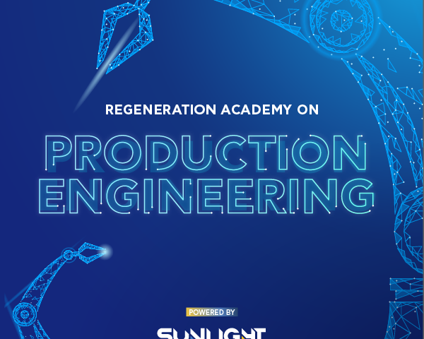 Sunlight και ReGeneration στην 1η Ακαδημία Μηχανικής Παραγωγής  για νέους & νέες πτυχιούχους