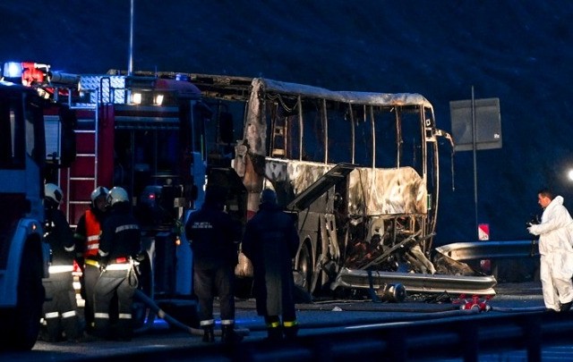 Τραγωδία στη Βουλγαρία: Φωτιά σε λεωφορείο