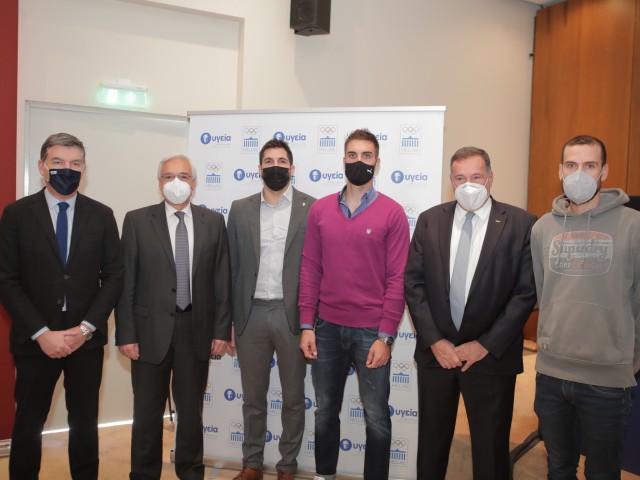 Υγεία: Ανανέωση των χορηγιών της Ελληνικής Ολυμπιακής Επιτροπής για μια ακόμη τετραετία