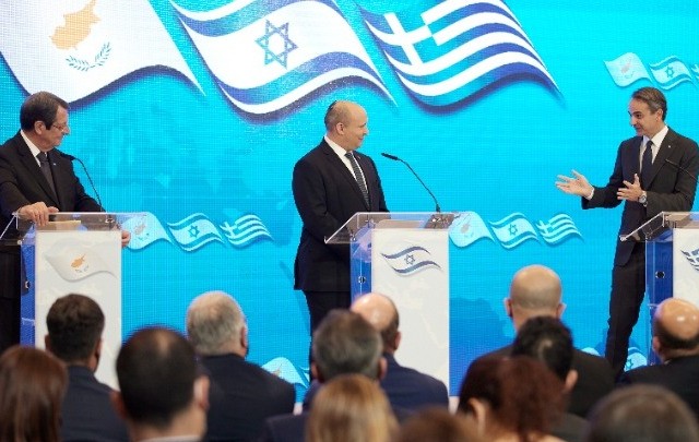 Κοινή διακήρυξη των ηγετών Ελλάδας - Κύπρου - Ισράηλ
