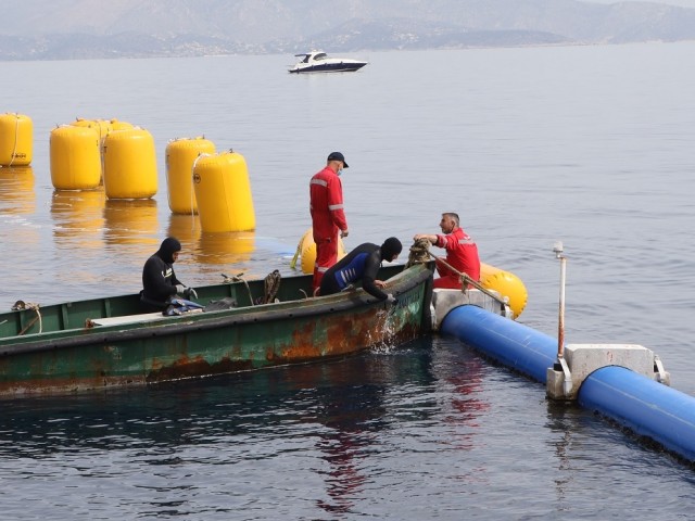 Σε λειτουργία ο  υποθαλάσσιος αγωγός ύδρευσης της Αίγινας