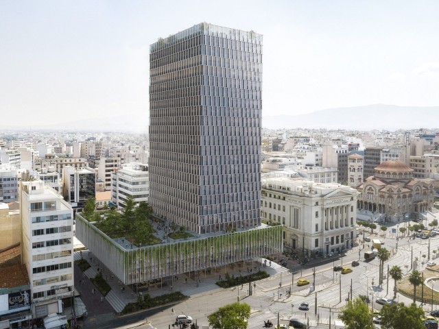Piraeus Tower Α.Ε. - ΤΕΡΝΑ Α.Ε.: Υπογραφή σύμβασης Εργασιών Β' φάσης για τον Πύργο Πειραιά