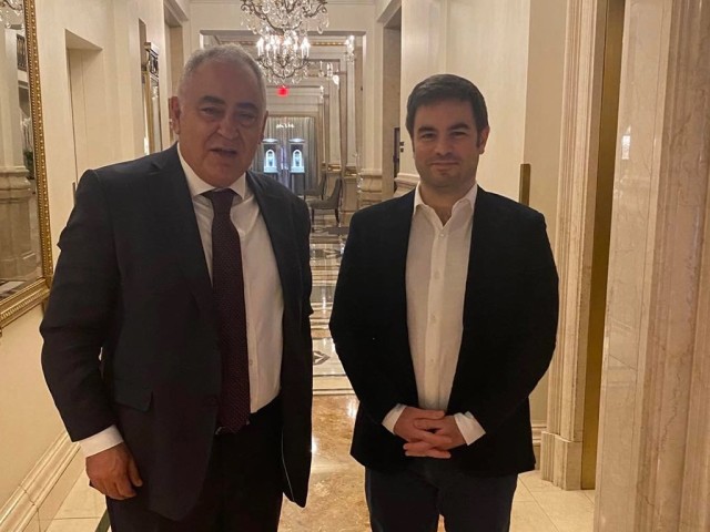 Σημαντικές επαφές του Γ. Χατζηθεοδοσίου στη Νέα Υόρκη