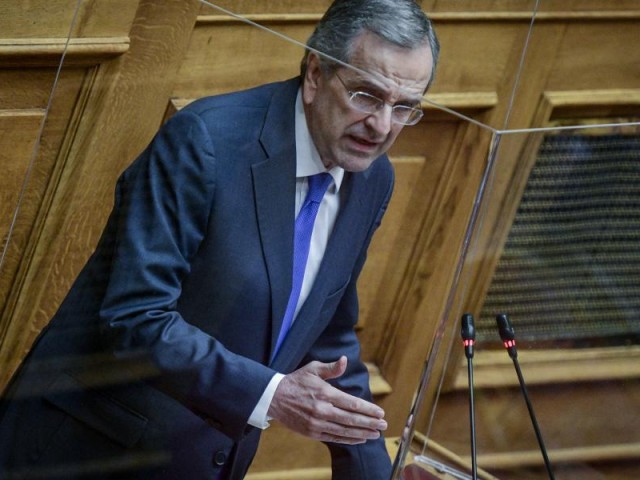 Αντώνης Σαμαράς: Μεγάλο λάθος η ομιλία στρατιώτη από το Τάγμα Αζόφ στη Βουλή