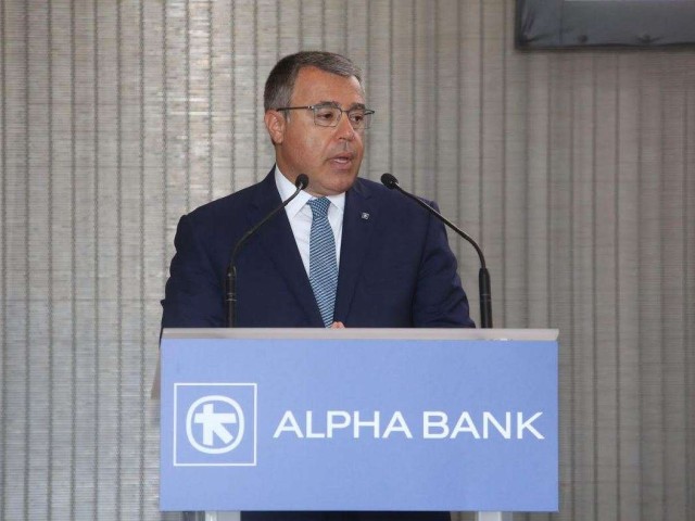 Β. Ψάλτης: «Ισχυρή κερδοφορία και στήριξη της οικονομίας οι στόχοι της Alpha Bank»