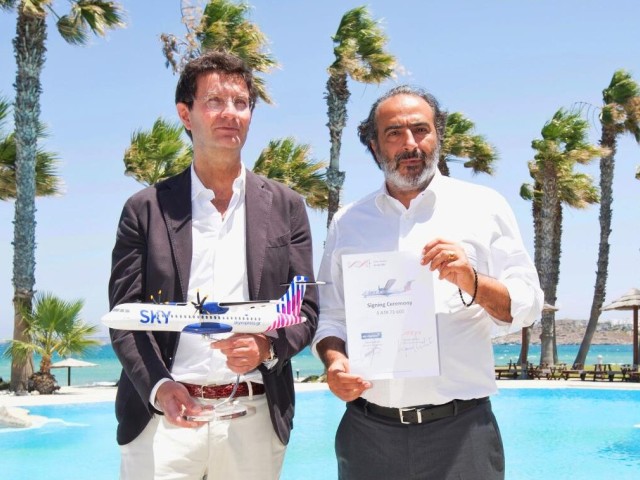 Συγχώνευση με την Aegean είχε προτείνει στον Βασιλάκη ο «Ωνάσης της Κρήτης» Γιάννης Γρύλλος ο οποίος εξετάζει την εισαγωγή στο ΧΑ της SKY EXPRESS!