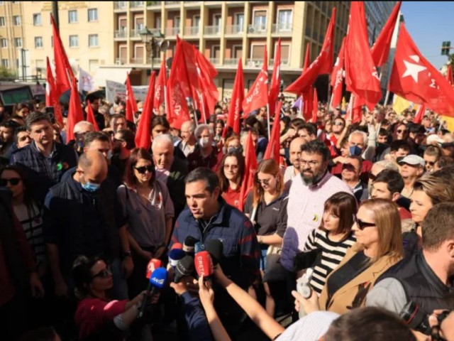 Τσίπρας για απεργία: Ηχηρή απάντηση της κοινωνίας στην ακρίβεια, την ανασφάλεια και τη διαφθορά