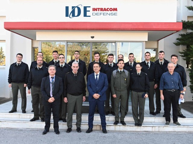 Επίσκεψη της Σχολής Τηλεπικοινωνιών - Ηλεκτρονικών  Αξιωματικών Διαβιβάσεων στην IDE