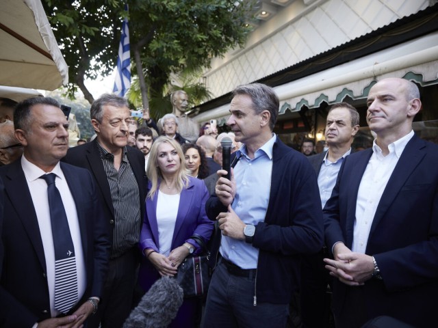 Κ. Μητσοτάκης-Κατερίνη: Το ερώτημα είναι ποιον θέλουν οι Έλληνες να κυβερνά την Ελλάδα