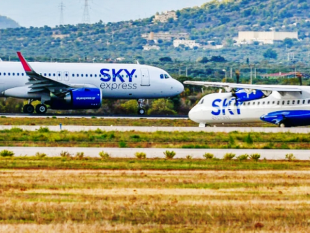 SKY express: Συνεχίζει τις επενδύσεις σε νέα αεροσκάφη