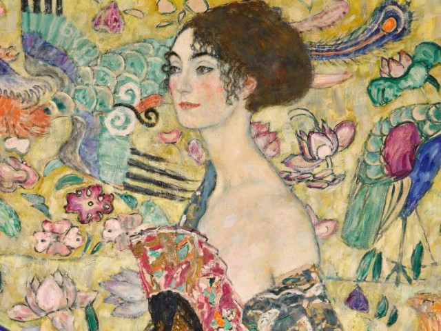 Sotheby's: Στο σφυρί πανέμορφο γυναικείο πορτραίτο του Klimt – Το "Lady with Fan" αναμένεται να αγγίξει τα 65 εκατ. λίρες!