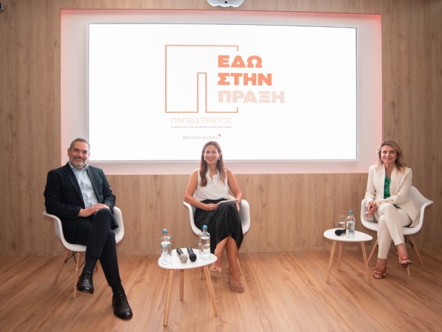 Παπαστράτος στη ΔΕΘ - Συζήτηση για τα εναλλακτικά προϊόντα νικοτίνης: Μύθοι & Αλήθειες