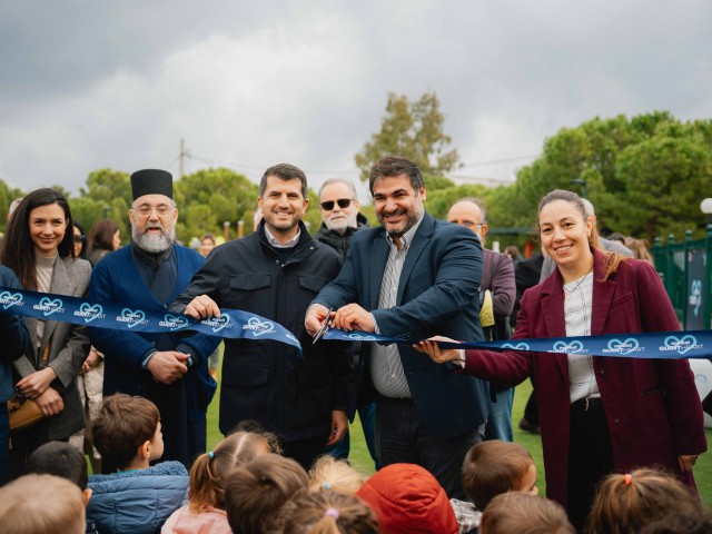 Το Giant Heart της Novibet δίνει ζωή σε μία ακόμα παιδική χαρά του Δήμου Κηφισιάς