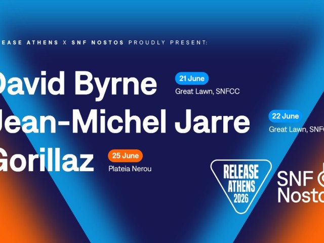 Νέα ημέρα στο Release Athens x SNF Nostos 2026! Jean-Michel Jarre |