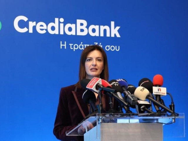 CrediaBank: Στους θεσμικούς επενδυτές το νέο πλάνο ανάπτυξης με στόχο κέρδη άνω των €360 εκατ.