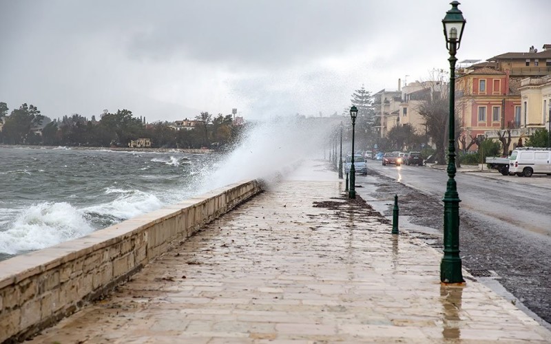 Κέρκυρα: Σοβαρά προβλήματα από την κακοκαιρία