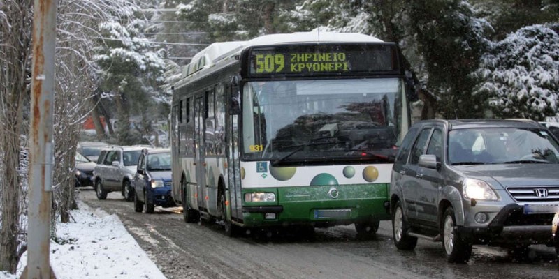 ΟΑΣΑ: Μετ’ εμποδίων τα δρομολόγια, εκτός λειτουργίας λεωφορειακές γραμμές