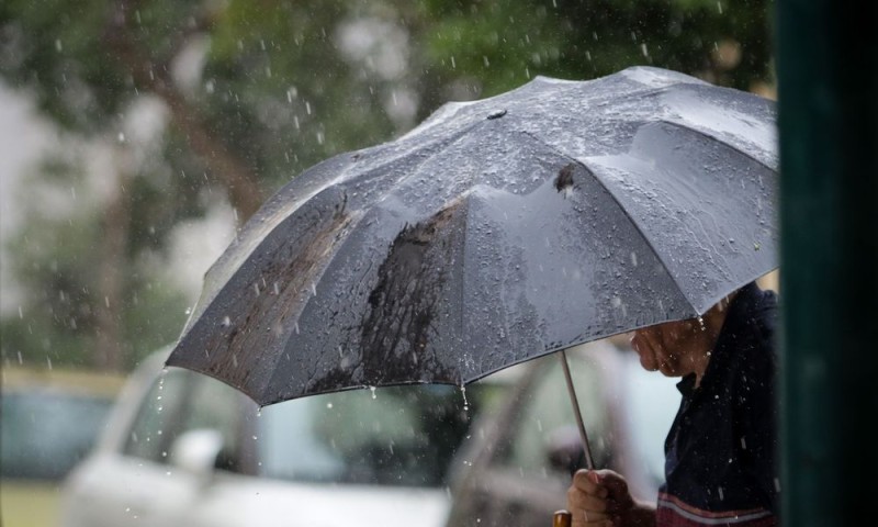 Ερχονται βροχές και τοπικές χαλαζοπτώσεις