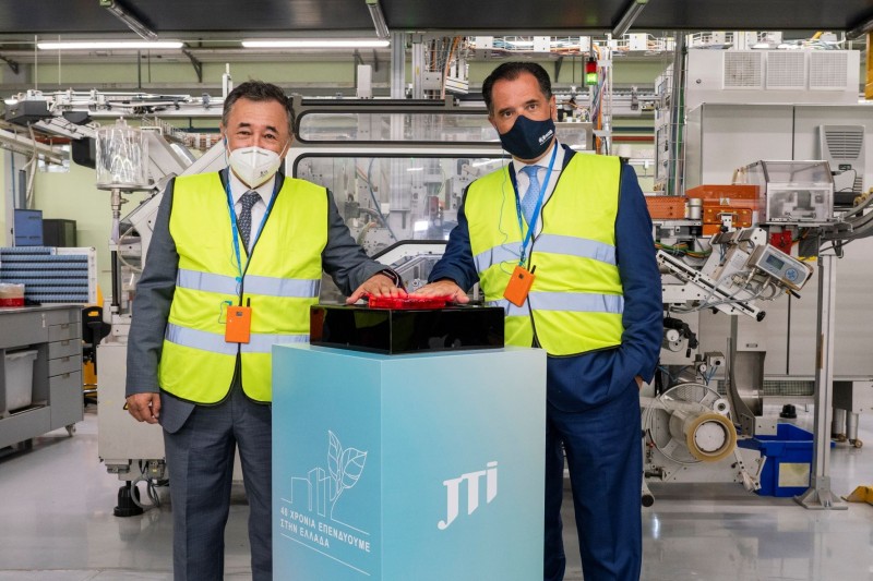 JTI: Νέα γραμμή παραγωγής στο εργοστάσιο της ΣΕΚΑΠ