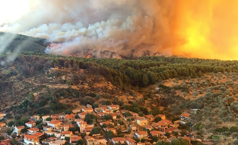 Η εξέλιξη στα πύρινα μέτωπα εκτός Αττικής