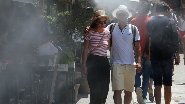 Θερμοκρασία έως 40-42 βαθμούς και ΒΔ άνεμοι έως 6 μποφόρ