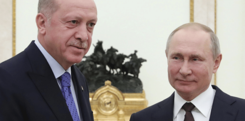 Πούτιν προς Ερντογάν: O TurkStream προστατεύει την Τουρκία από την ενεργειακή κρίση