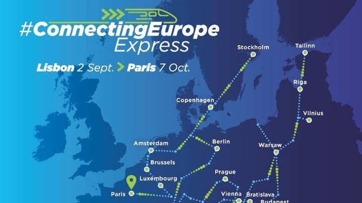 Ξεκίνησε το ταξίδι του το τρένο «Connecting Europe Express»