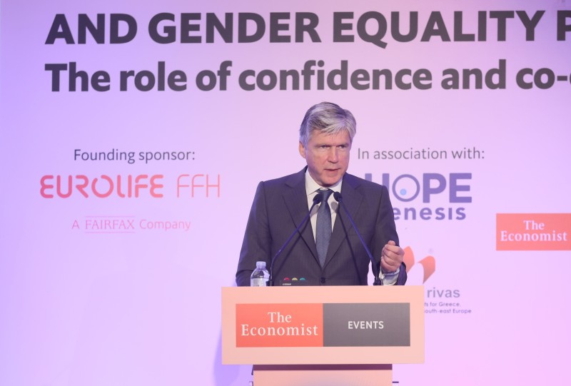 Eurolife FFH για το δημογραφικό και την ισότητα των φύλων στο συνέδριο του Economist