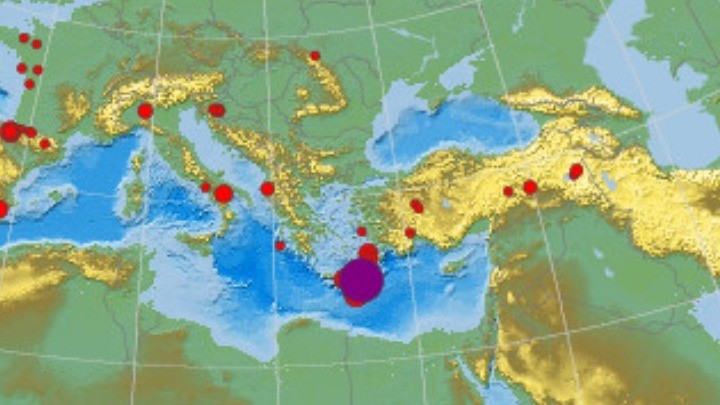 Ισχυρός σεισμός 6,2 Ρίχτερ νότια της Κρήτης