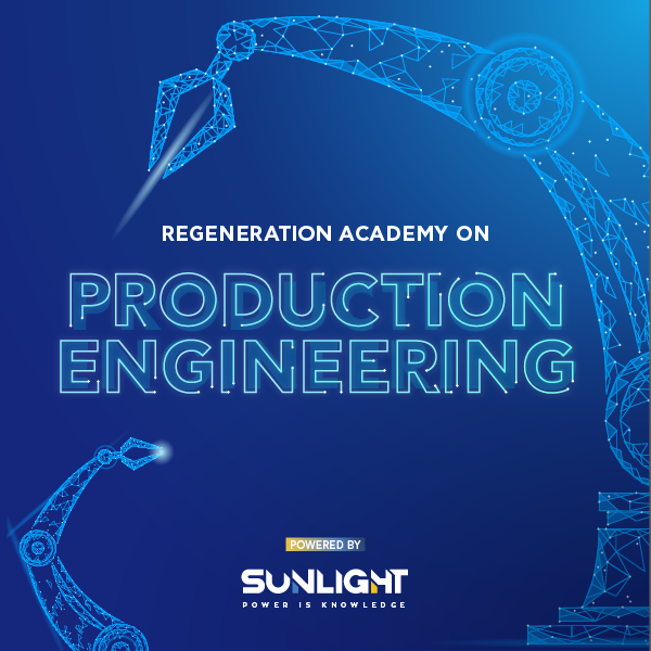 Sunlight και ReGeneration στην 1η Ακαδημία Μηχανικής Παραγωγής  για νέους & νέες πτυχιούχους